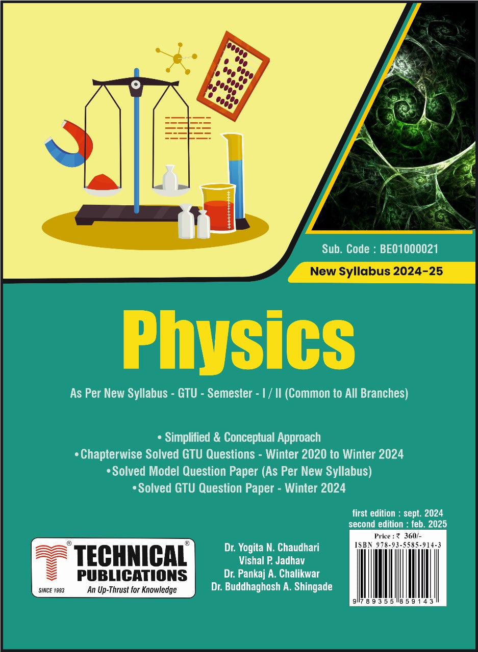 Physics for GTU 24 Course (I/II COMMON BE01000021) Technical