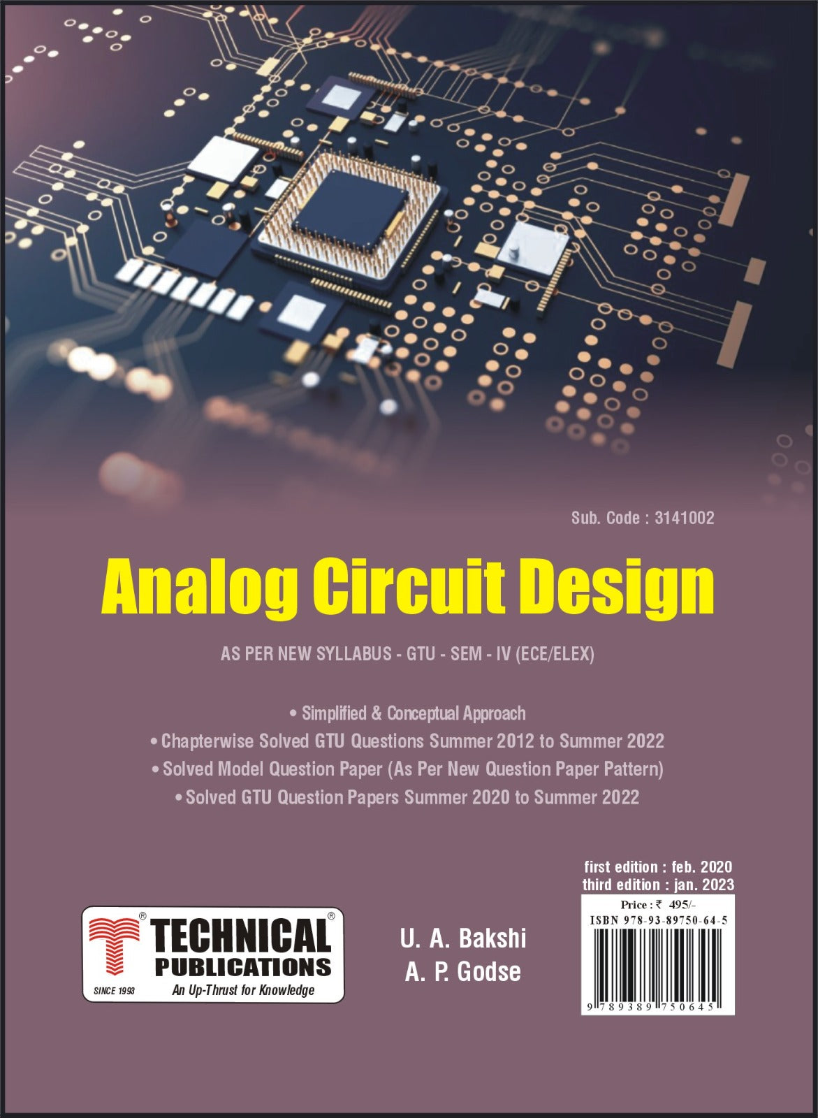 Analog Circuit Design For GTU 18 Course IV ELEX E TC 3141002 analog-circuit-design-for-gtu-18-course-iv-elex-e-tc-3141002