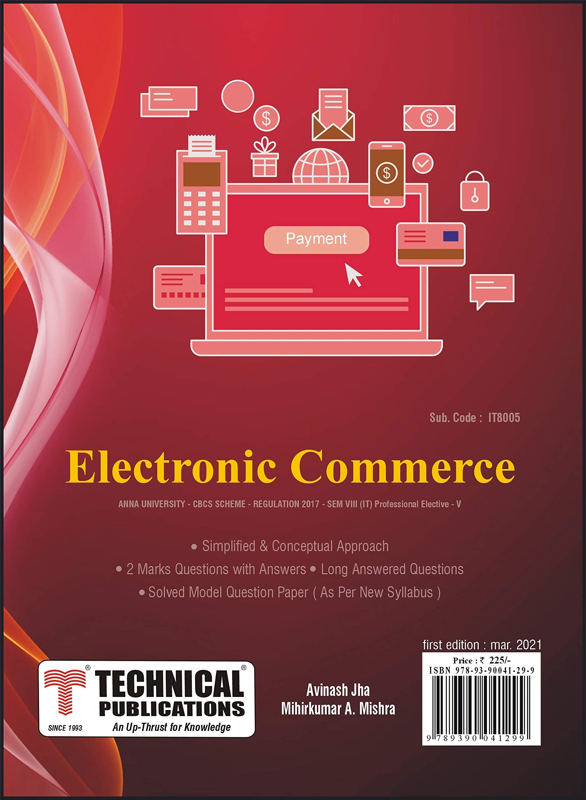 Publications　(VIII-IT/Prof.　–　Electronic　R17　Commerce　for　University　BE　Anna　Technical　CBCS　Ele