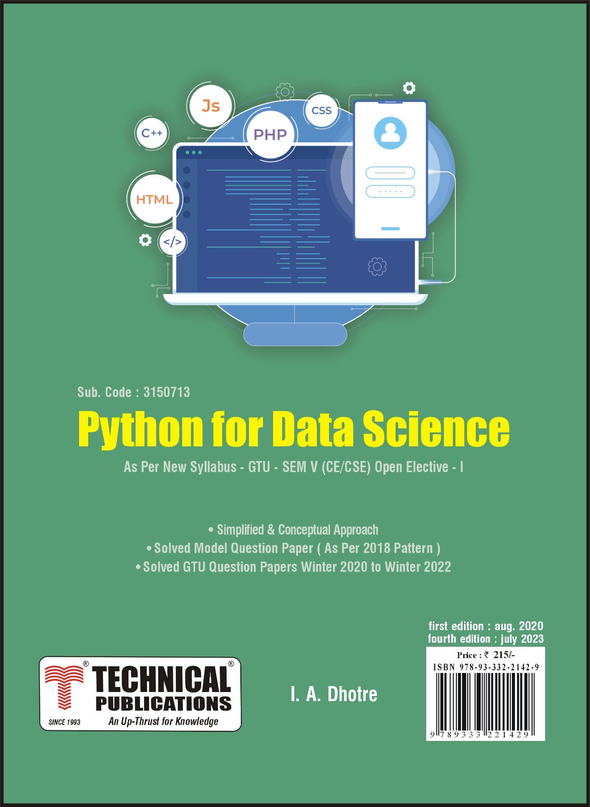 Python for Data Science for GTU 18 Course (V - CE/CSE - 3150713 ...