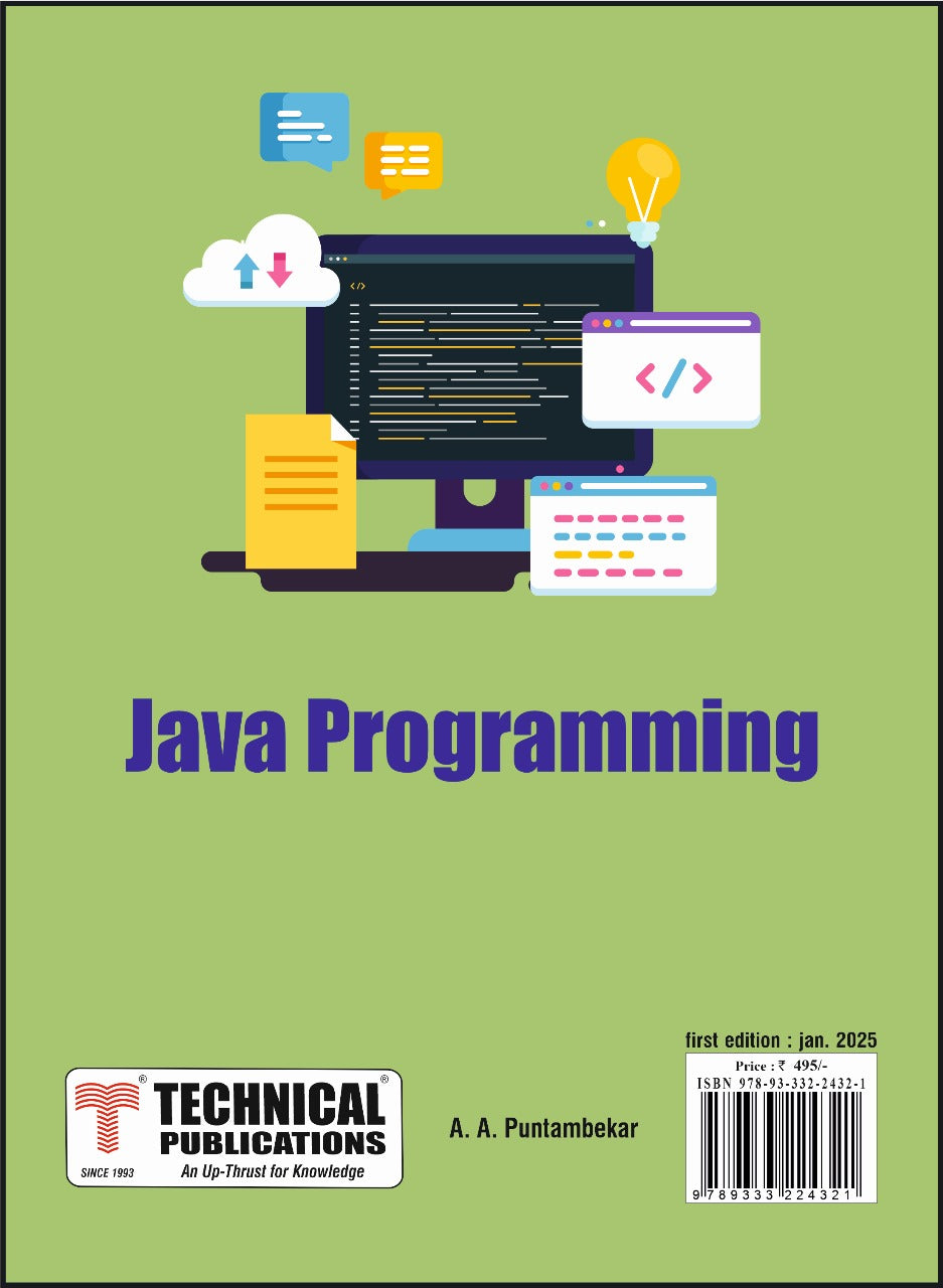 Java Programming (Engineering Reference Books) – Technical Publications