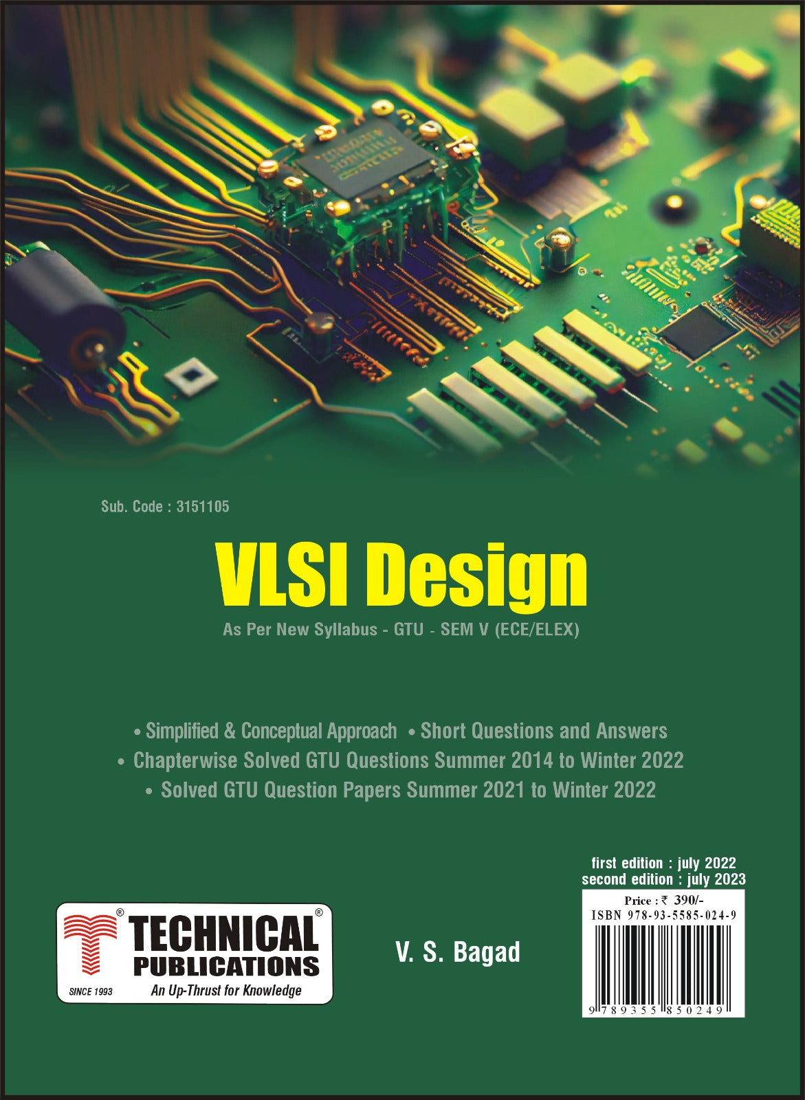 VLSI Design for GTU 18 Course (V - ECE - 3151105) – Technical Publications