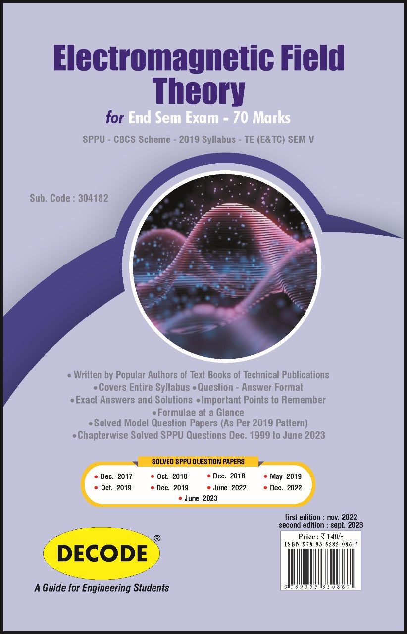 Electromagnetic Field Theory Electromagnetic Fields (Theory And