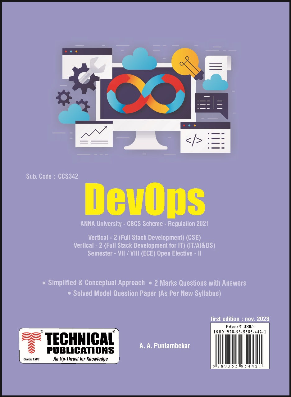 DevOps for BE Anna University R21CBCS (V,VI (Vertical II - CSE / IT ...
