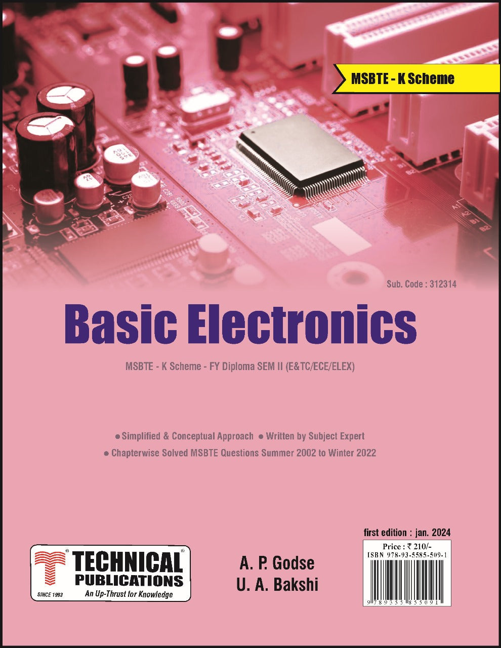 BASIC ELECTRONICS K Scheme II E Tc ECE ELEX 312314 Technical Basic electronics k scheme ii e tc ece elex 312314 technical