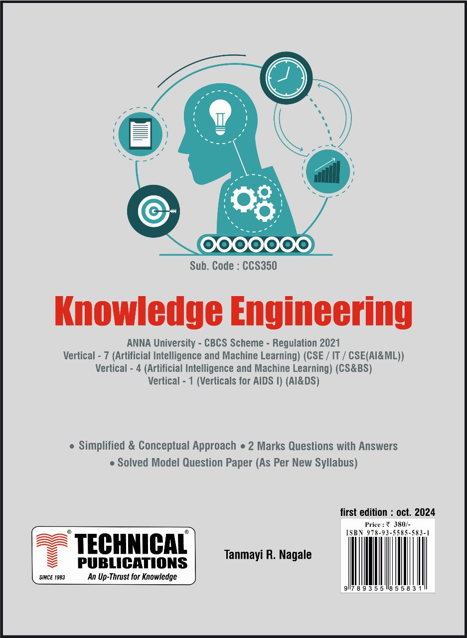 Knowledge Engineering for BE Anna University R21CBCS (V, VI(Vertical V ...