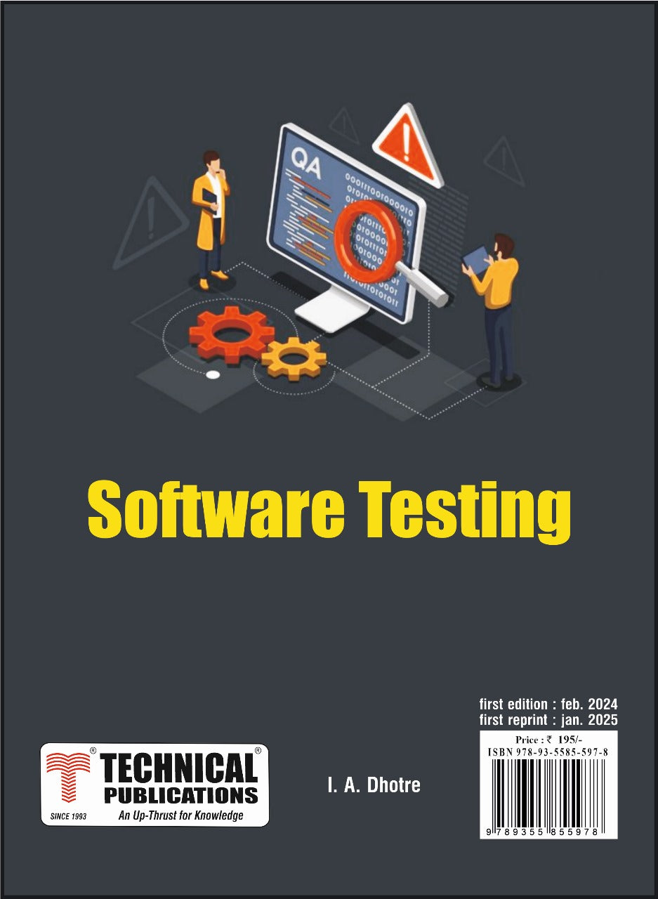 Software Testing (Engineering Reference Books) – Technical Publications