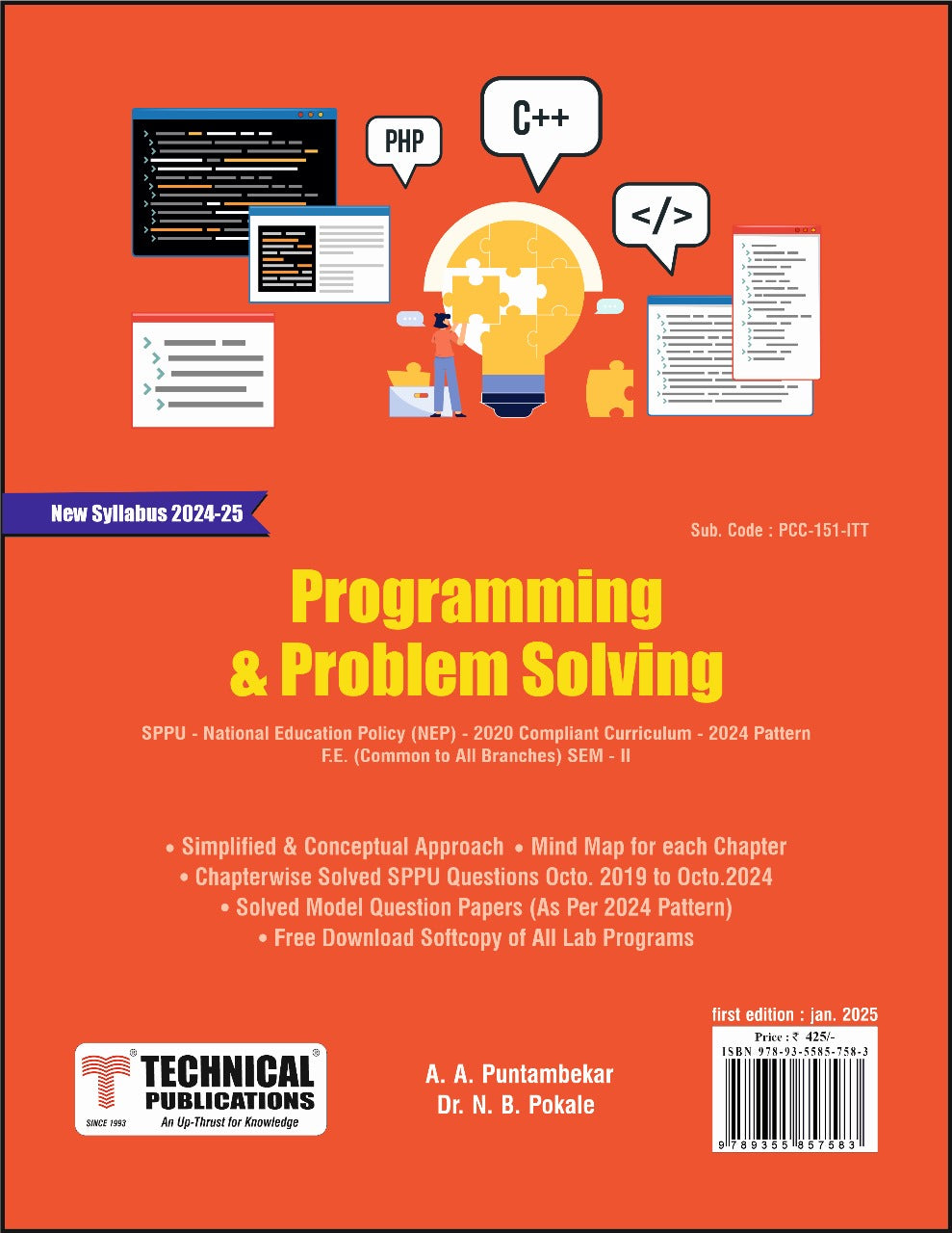 Programming and Problem Solving for SPPU R24 Course (FE - II - COMMON ...