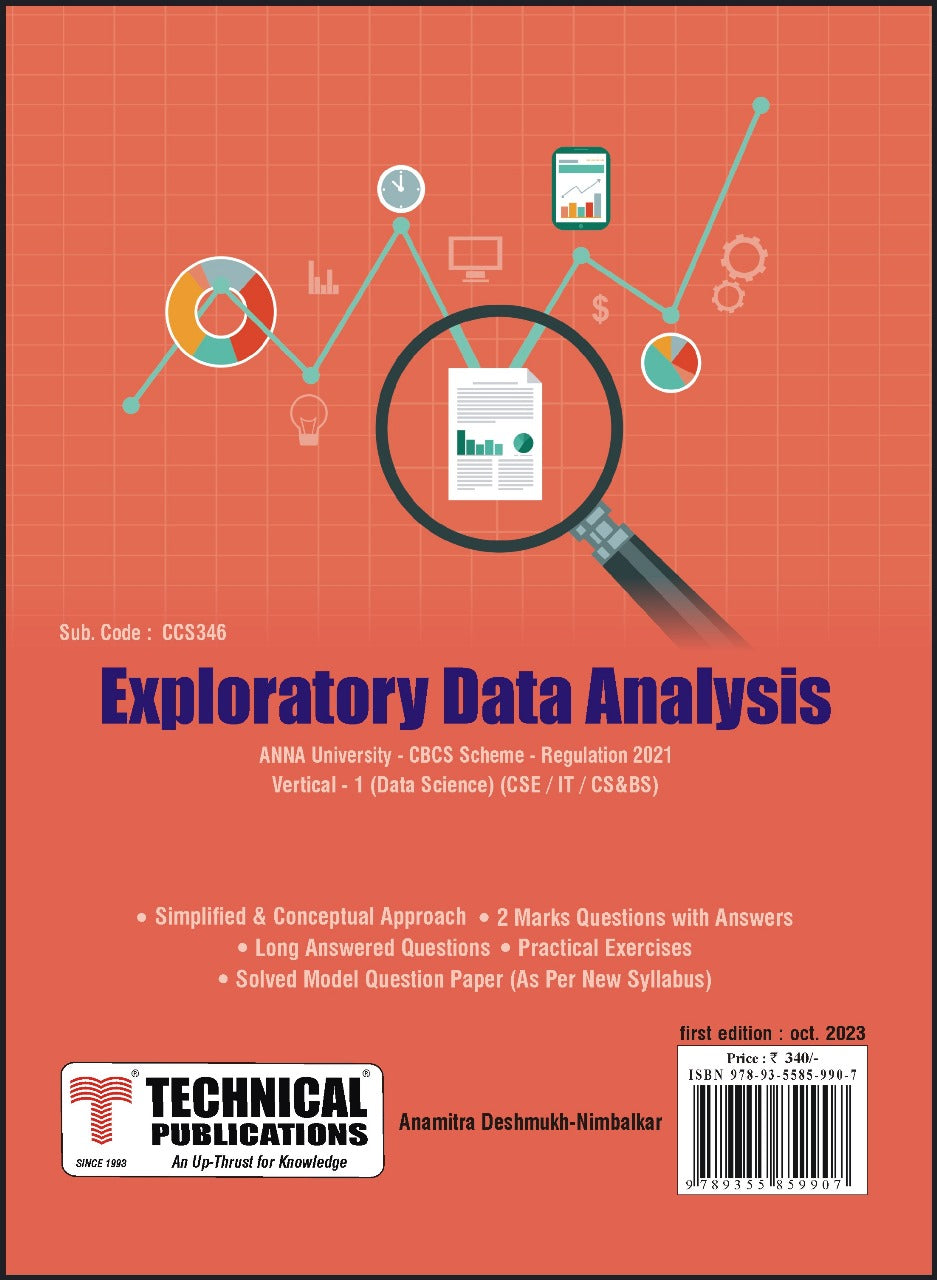 Exploratory Data Analysis for BE Anna University R21CBCS (V,VI (Vertic ...