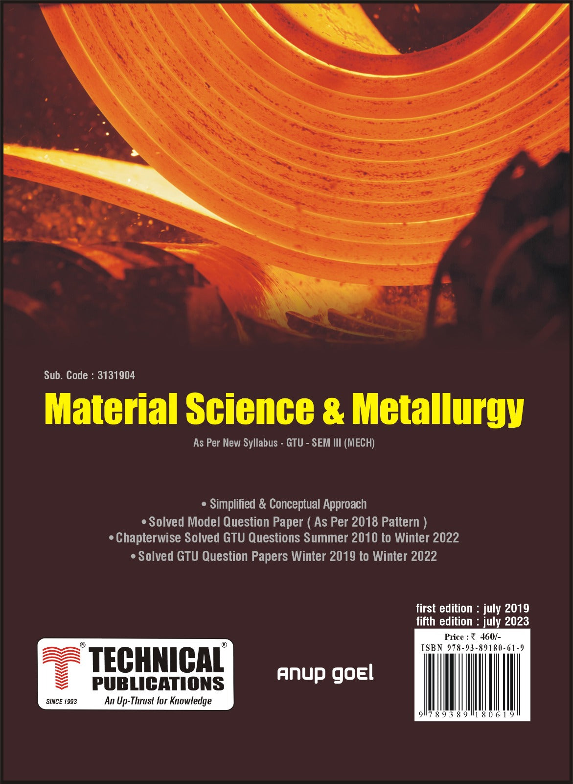 Material Science Engine Material Science & Metallurgy for GTU 18 Course (III - Mech. - 3131904 ...