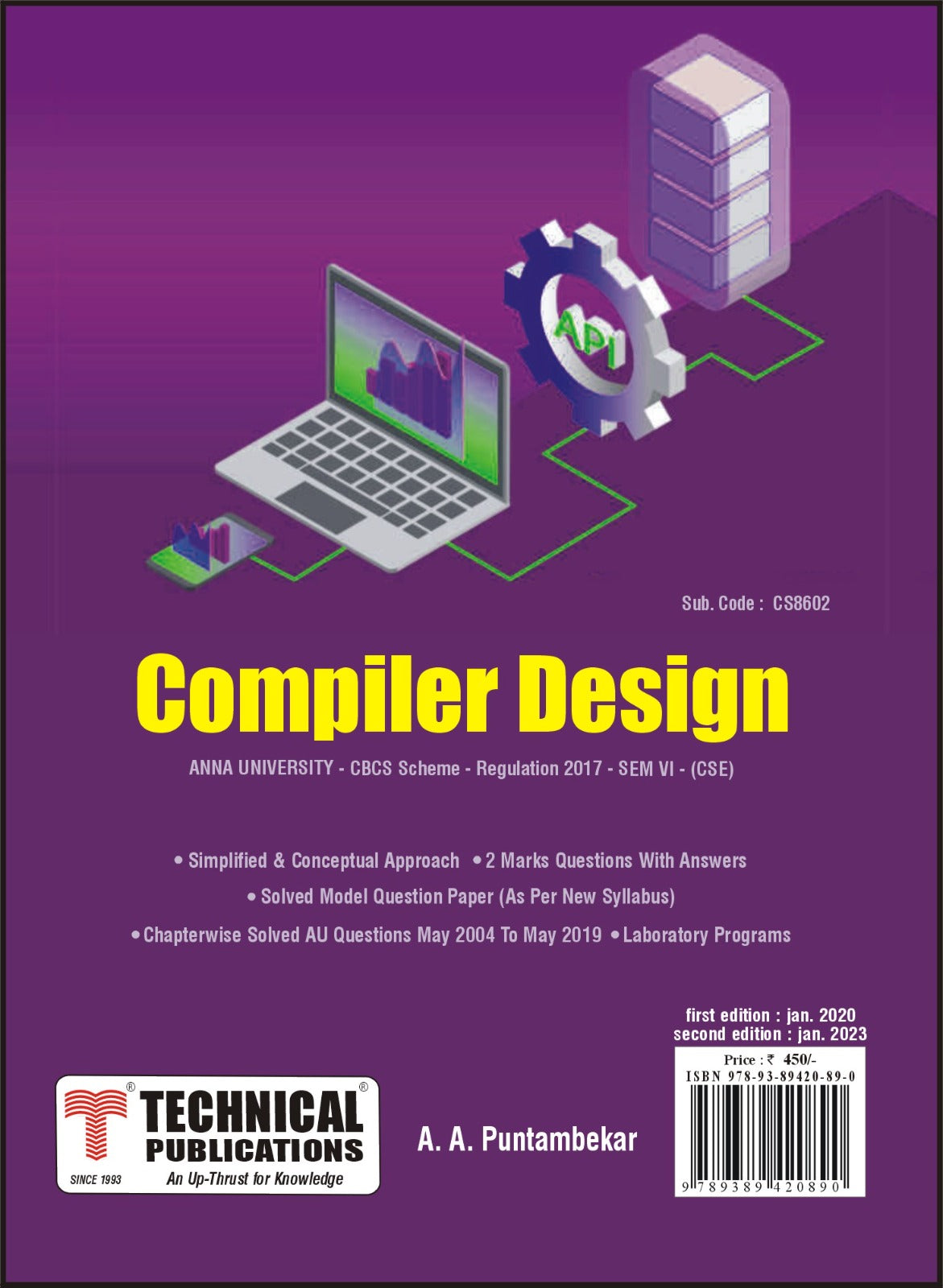 Compiler Design for Anna University R17 CBCS (VI- CSE -CS8602 ...