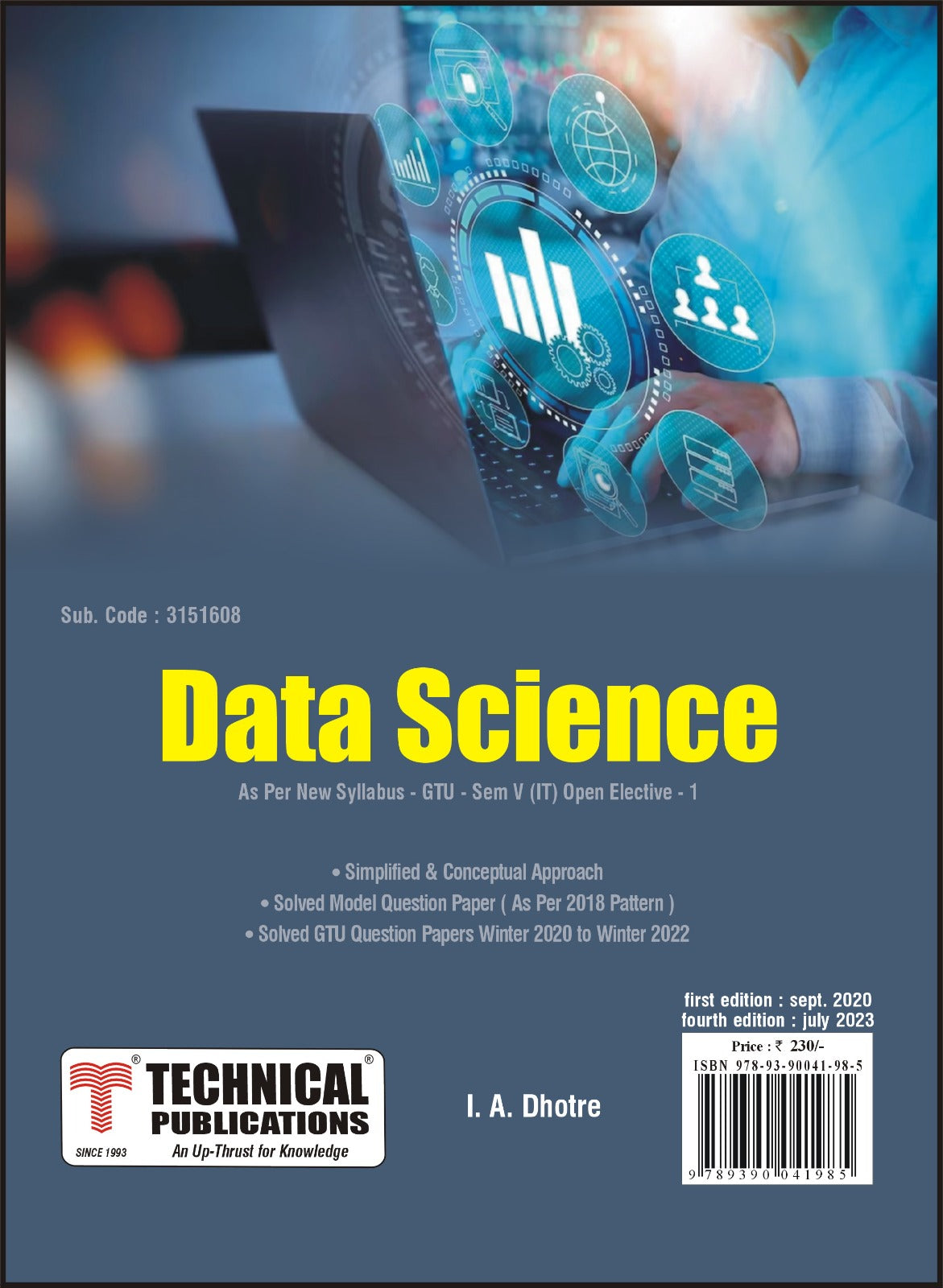 Data Science for GTU 18 Course (V - IT - 3151608) – Technical Publications