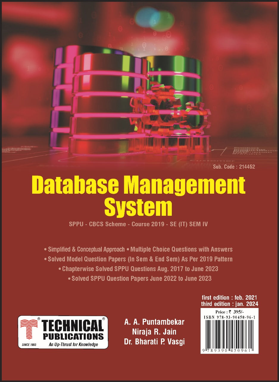 Database Management System for SPPU 19 Course (SE - IV - IT - 214452 ...