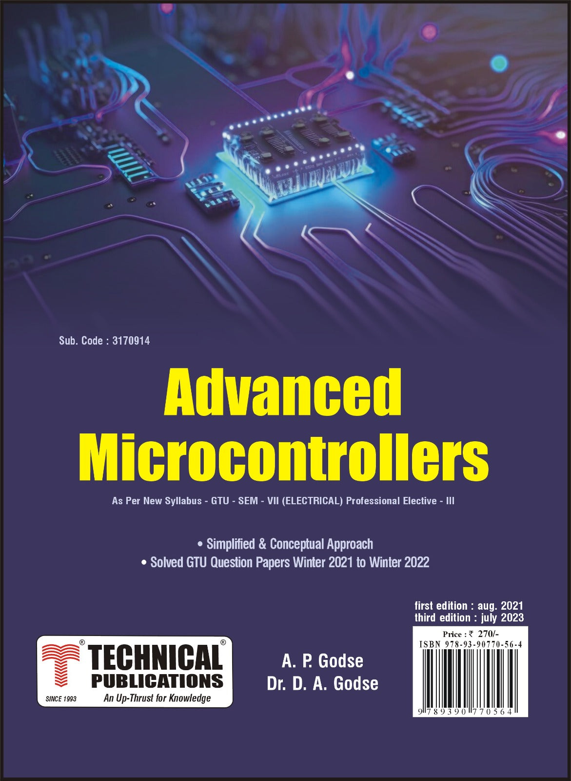 Advanced Microcontrollers for GTU 18 Course (VII - ELECTRICAL - 317091 ...