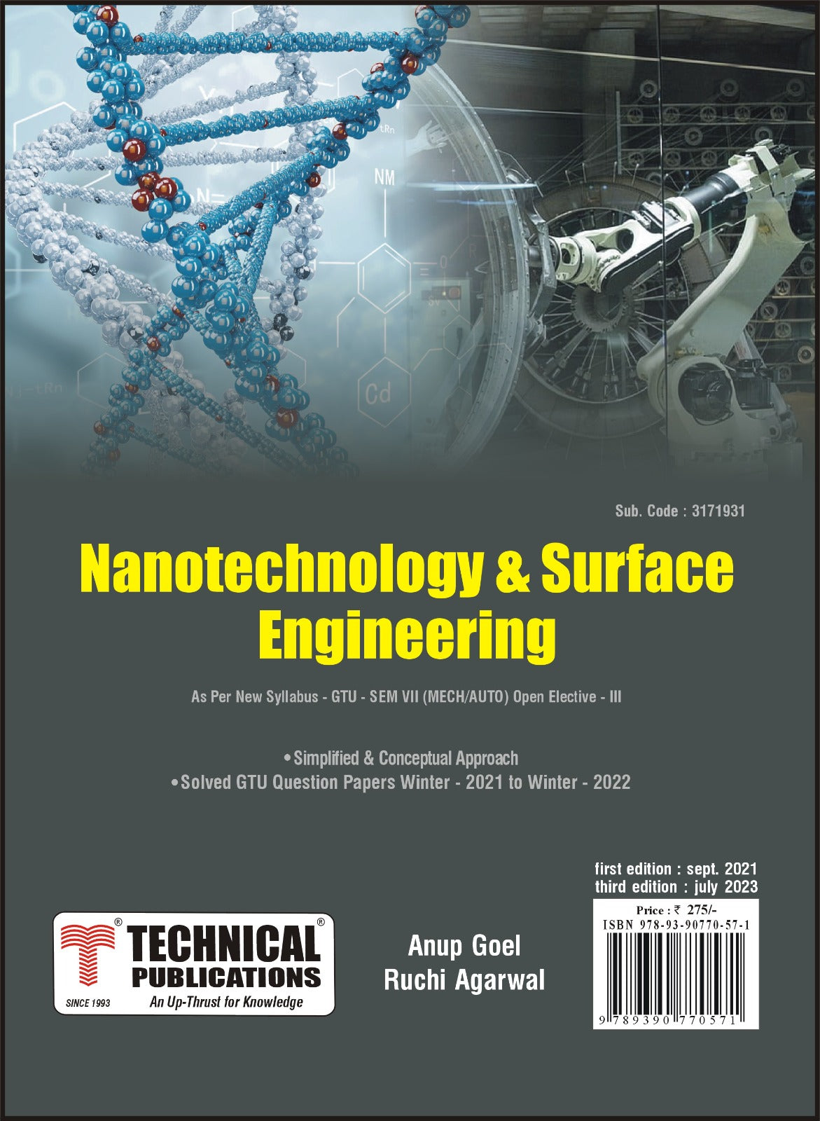 Nanotechnology and Surface Engineering for GTU 18 Course (VII - Mechan ...