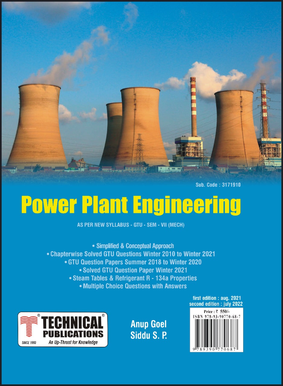 Power Plant Engineering for GTU 18 Course (VII - Mechanical - 3171910 ...