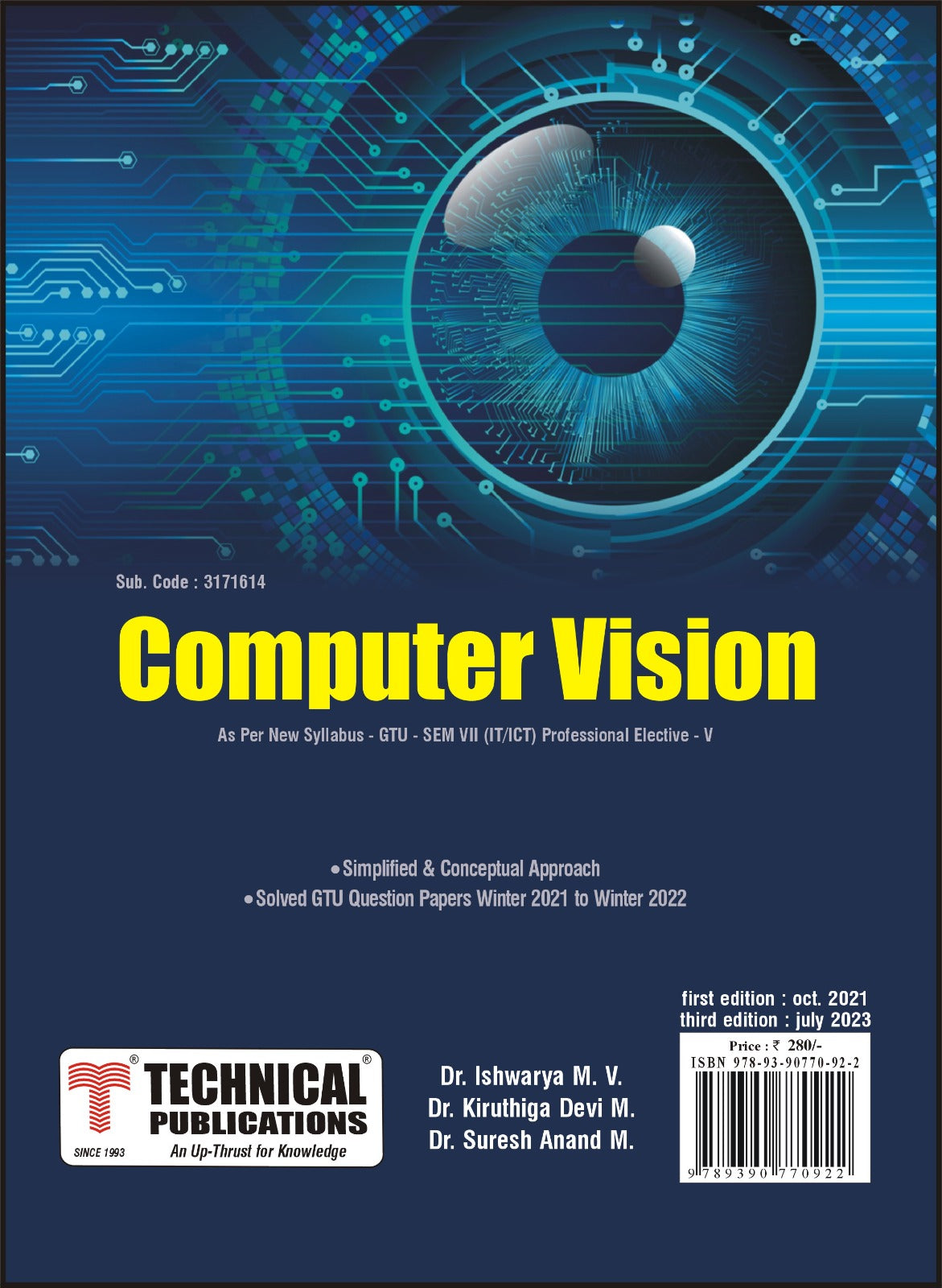 Pdf Book Computer Vision Computer Vision for GTU 18 Course (VII - IT/ICT - 3171614)- Profession ...