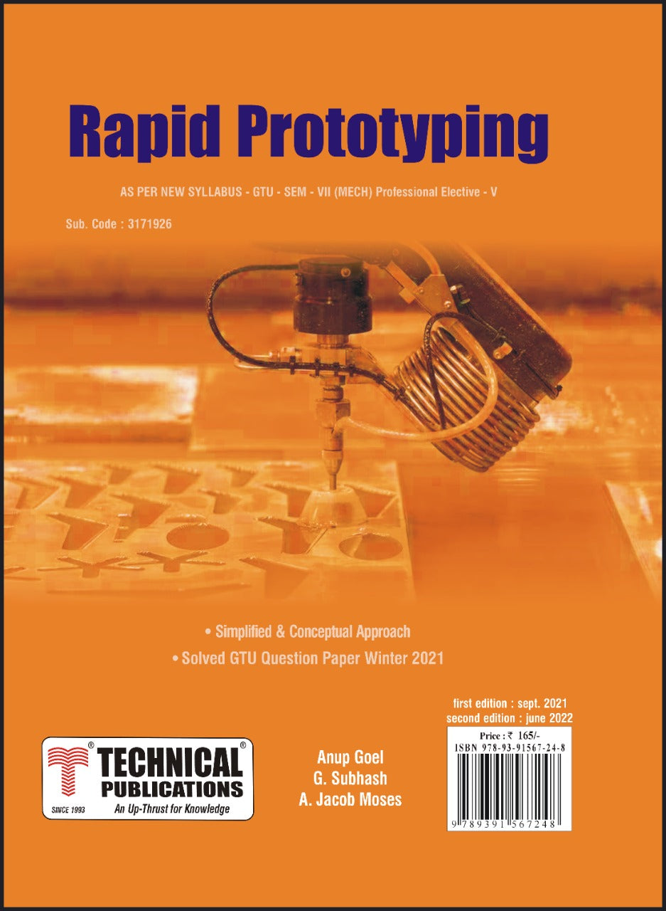 Rapid Prototyping for GTU 18 Course (VII - Mechanical - 3171926) - Pro ...