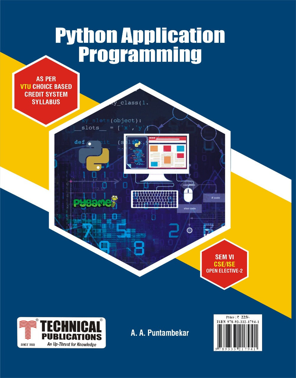 Application Development using Python for BE VTU Course 18 OBE & CBCS ...