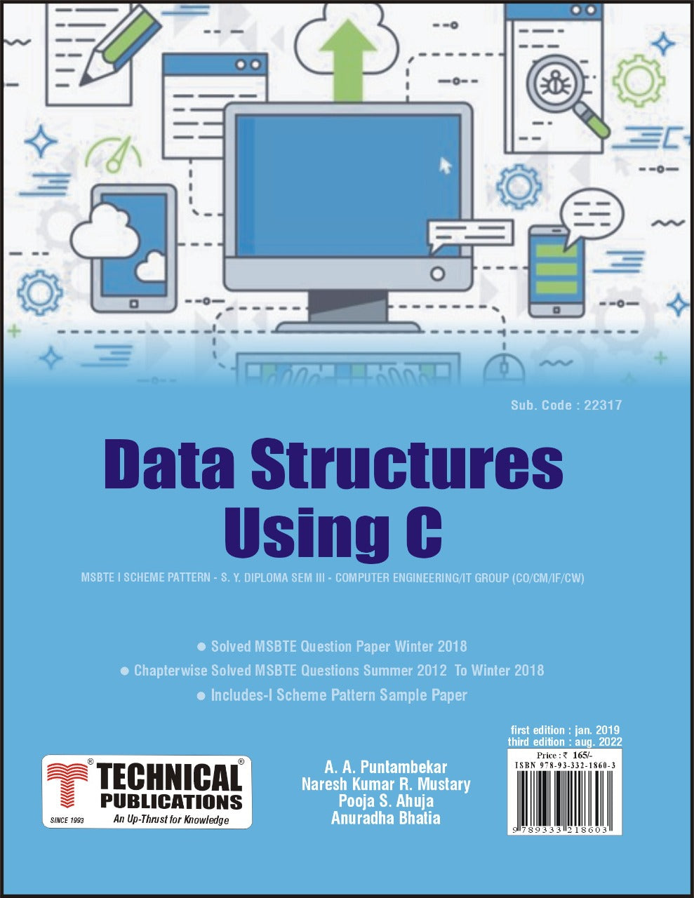 Data Structure using C for MSBTE I Scheme (III - CO/CM/CW - 22317 ...
