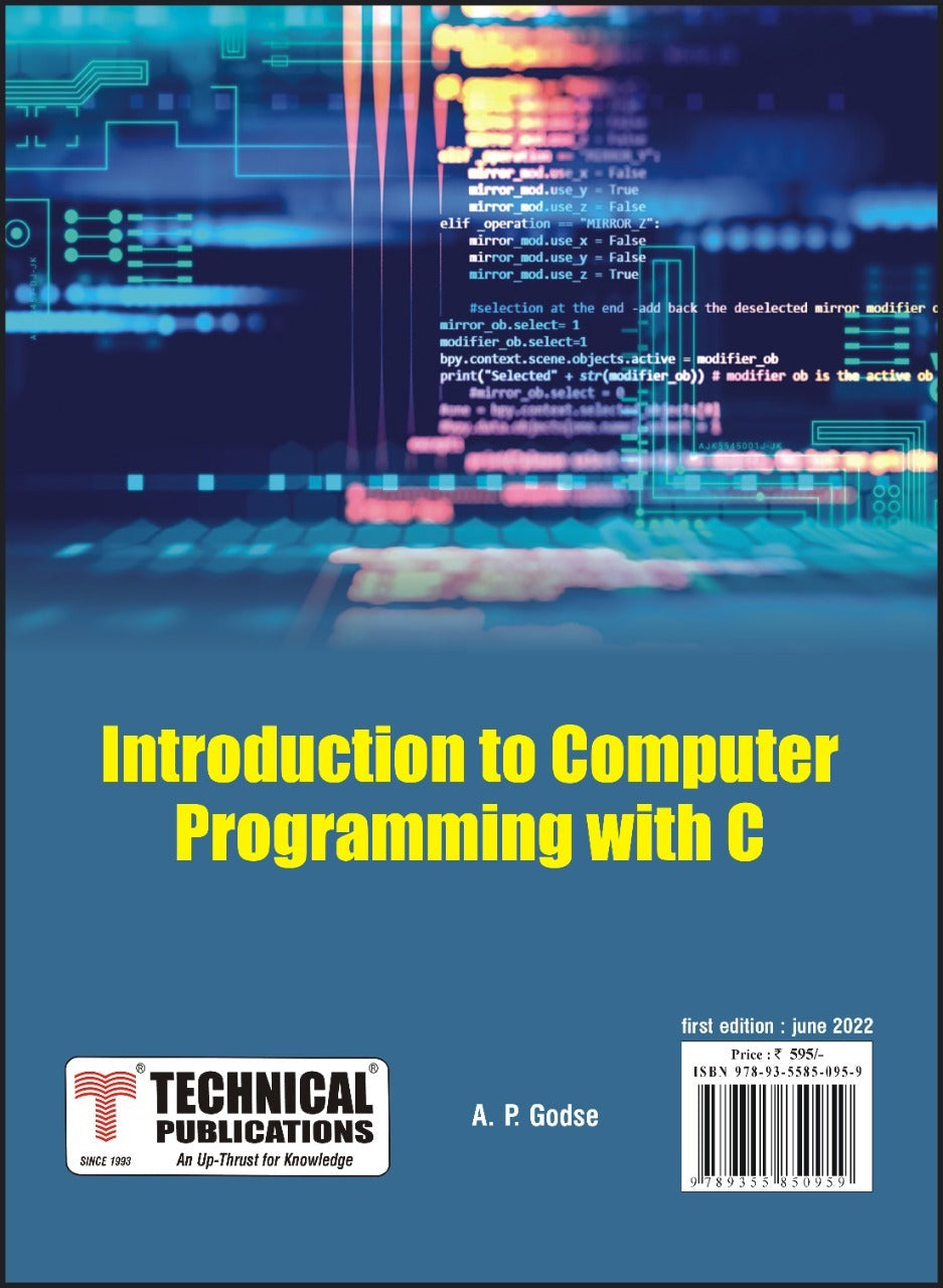 CVM.GTUT Introduction to Computer Programming with C - SEM 1- COMP - 1 ...