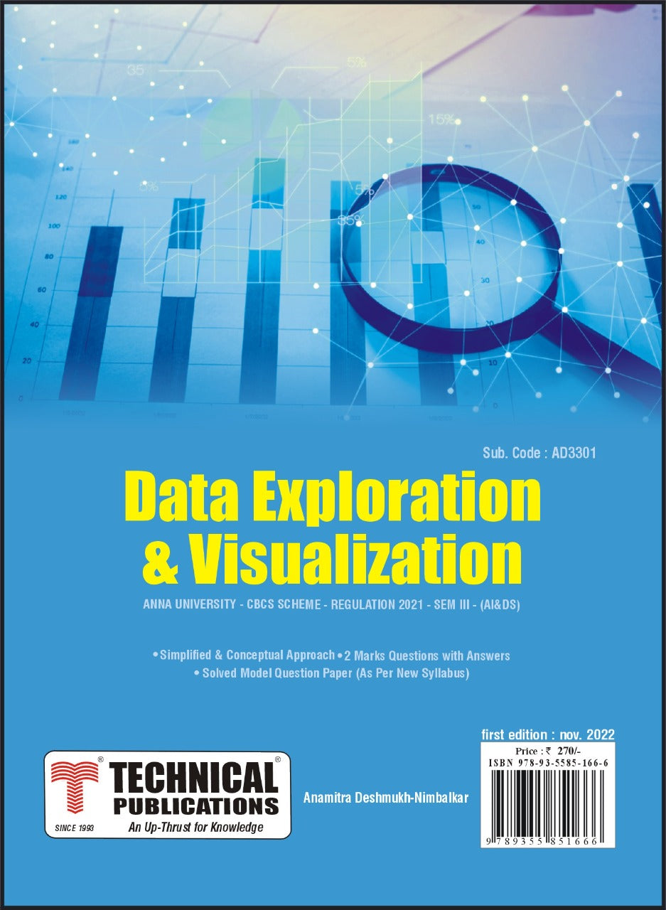 Data Exploration and Visualization for BE Anna University R21CBCS (III ...