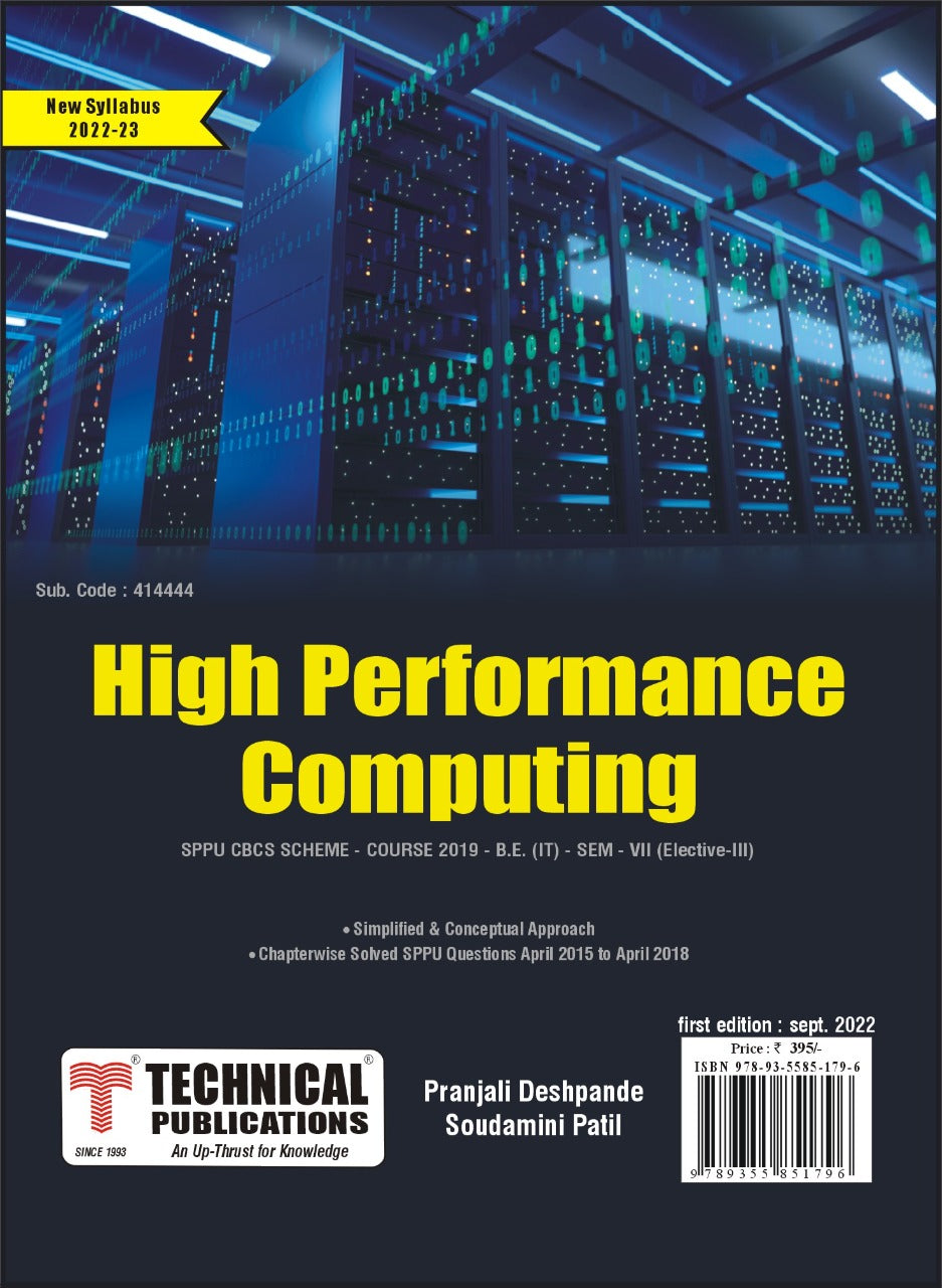 High Performance Computing for SPPU 19 Course (BE - SEM VII -IT - 4144 ...