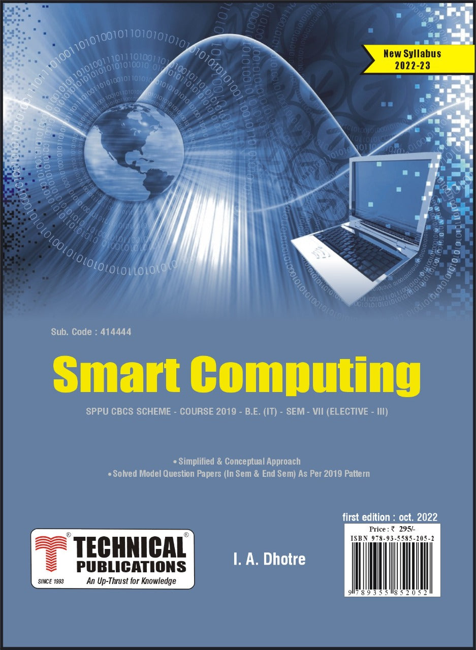 Smart Computing for SPPU 19 Course (BE - SEM VII - IT - 414444) - Elec ...