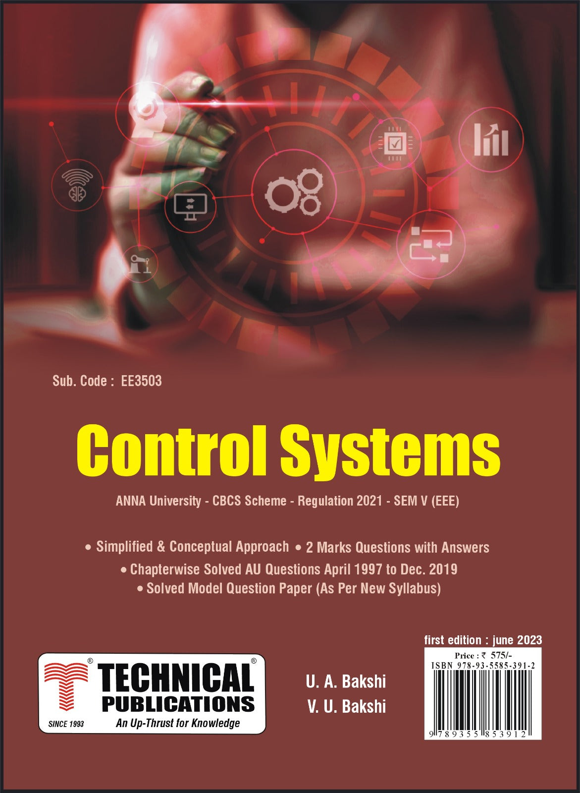 Control Systems for BE Anna University R21CBCS (V - EEE - EE3503 ...