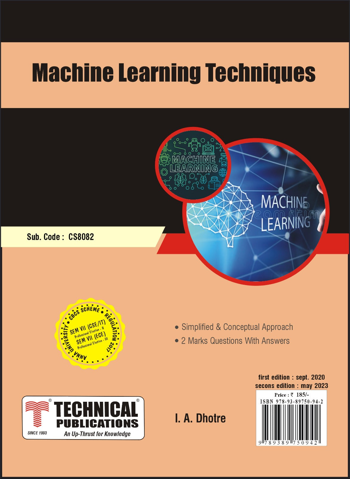Machine Learning Techniques for BE Anna University R17 (VII-ECE/CSE/IT ...