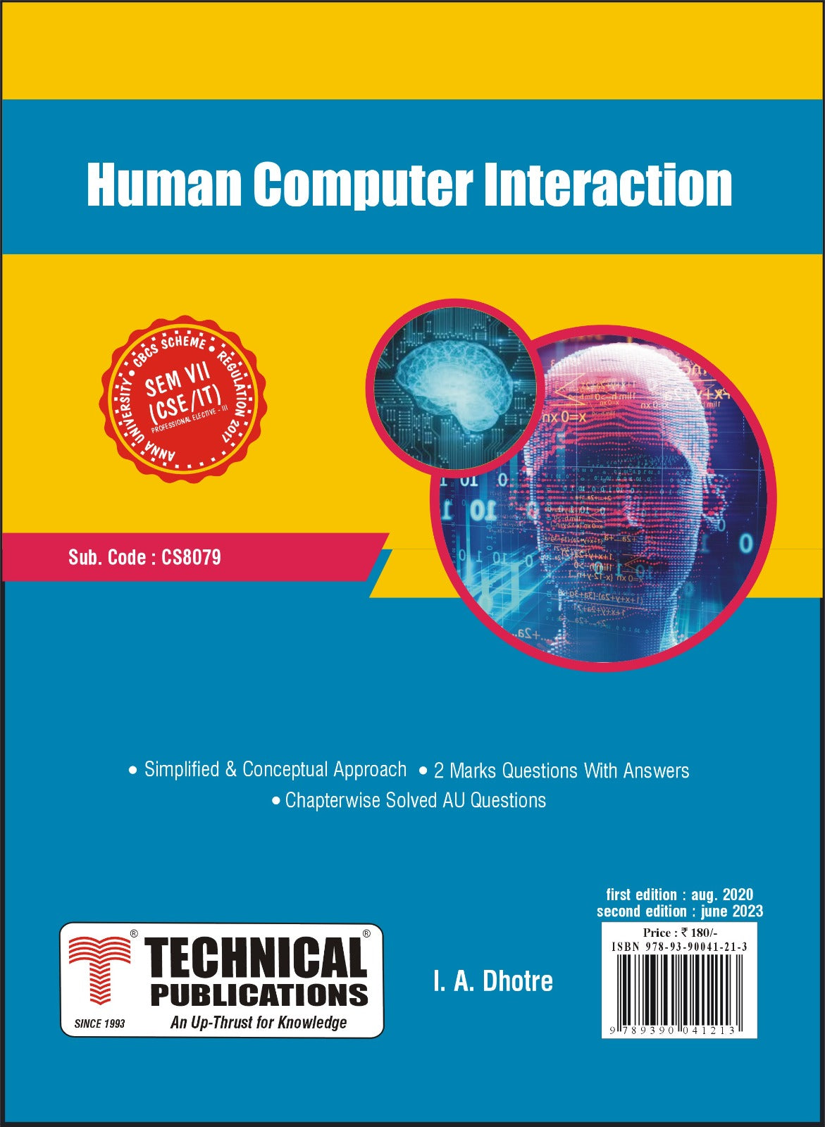 Human Computer Interaction for BE Anna University R17 CBCS (VII - CSE ...