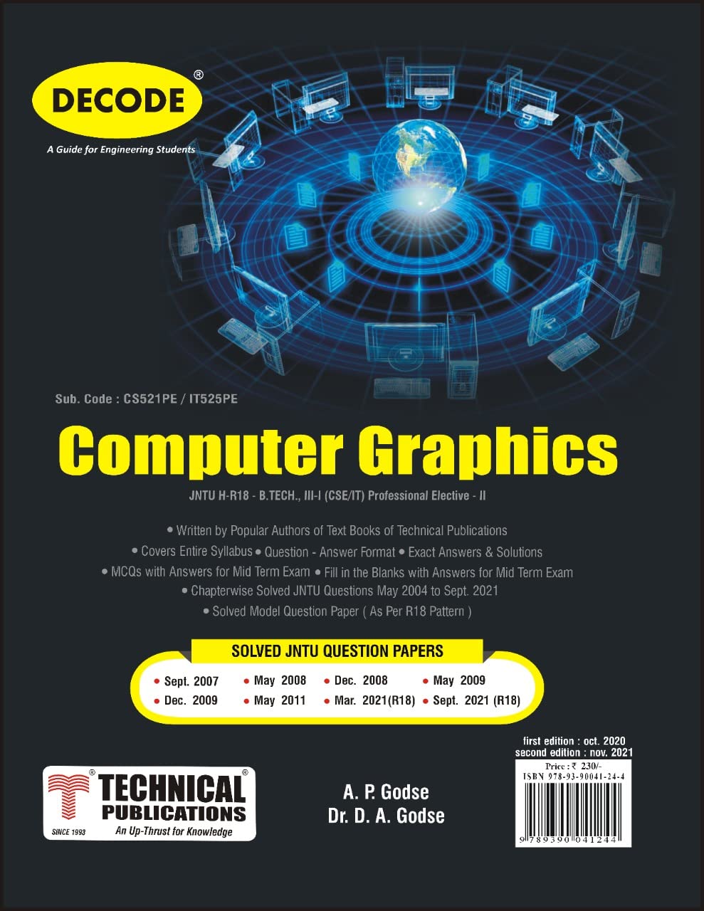 Computer Graphics for JNTU-H 18 Course (III - I - CSE/IT/Prof. Elec.-I ...