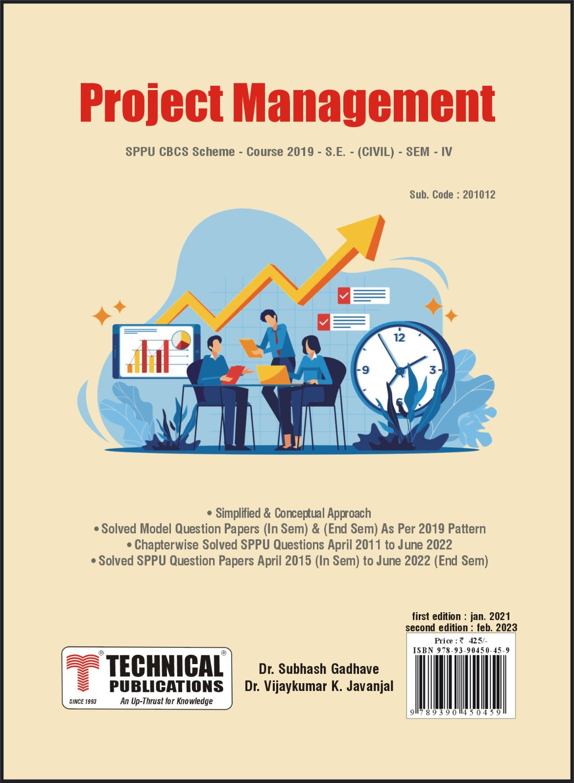 Project Management for SPPU 19 Course (SE - IV - Civil - 201012 ...