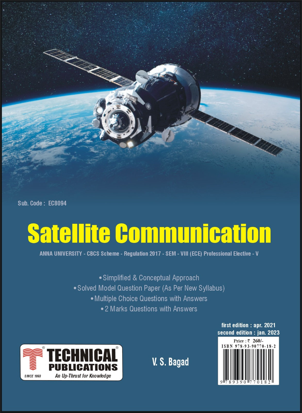 Satellite Communication for BE Anna University R17 CBCS (VIII-ECE/Prof ...